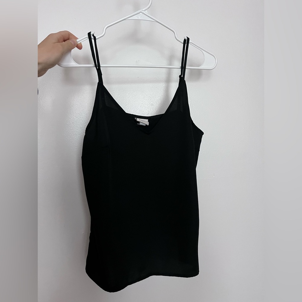 Black Flowy Cami